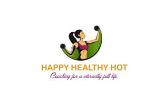 design top quality healthy hot coaching logo