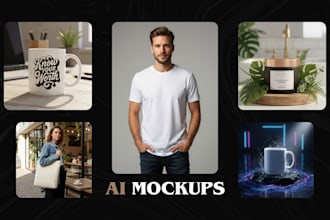 create custom ai mockups using your idea, image or design