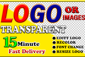 do background remove from logo and make transparent