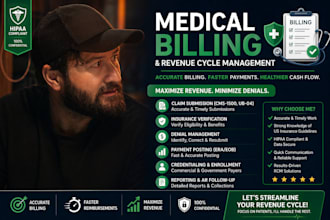 be your medical billing, coding and medical biller