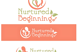 do gorgeous childcare, daycare, baby care, nursery logo and any graphic design