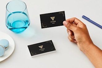 a professional business card design