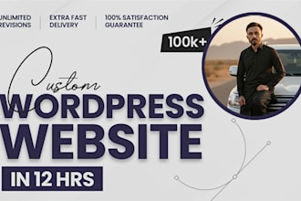 build wordpress website design with responsive web design