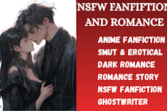 write nsfw fanfiction erotica anime bdsm kinky dark romance fantasy ebook