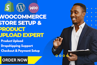 setup shopify tik tok shop facebook instagram shop dropshipping store ads expert