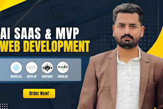 build your ai website ai saas mvp and custom ai chatbot