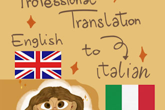 translate whatever you want from english to italin