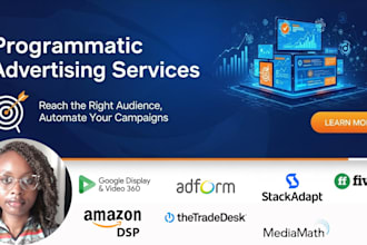 manage full funnel programmatic advertising for your brand