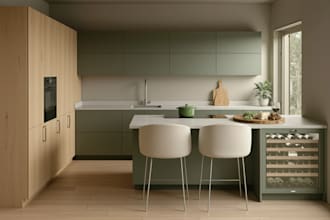 create photorealistic 3d renders for interior design