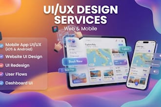 do figma UI UX design, website ui ux design, mobile app UI UX design