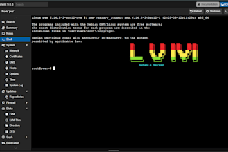 set up your proxmox server