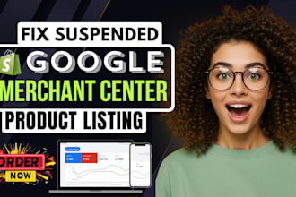fix google merchant center suspension, merchant center products listing approval