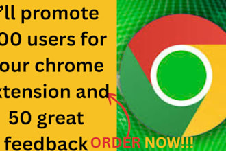 generate chrome extension marketing, extension downloads and browser extension
