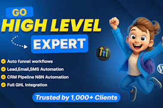build gohighlevel websites funnels automation systems