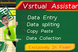 clean, format, merge, split excel data
