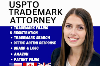 be your licensed trademark attorney, patent attorney, amazon brand registration