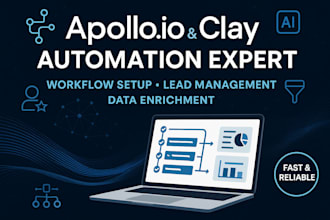 do automation workflow and management on apollo io, claycom expert