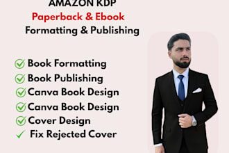 amazon kdp book publishing and kdp book formatting