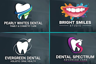 design logo healthcare dental medical doctor clinic dentist hospital medicine