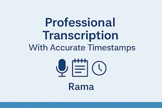 transcribe audio and video to clean, accurate text