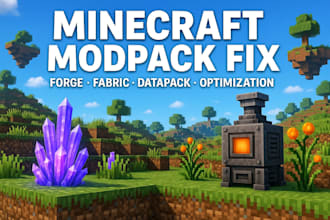 create fix and optimize minecraft modpacks convert forge mod to fabric datapack