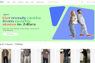 make websites for ur ecommerce, mobile friendly also