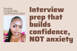 prepare you for your job interview with friendly coaching