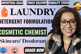 develop a premium detergent formulation and cosmetic liquid soap formula