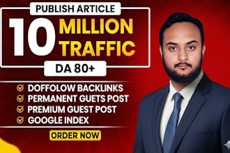 create high da guest post backlinks
