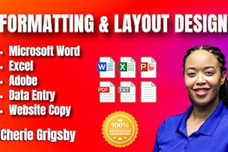 focus on virtual assisting, data entry, and presentations