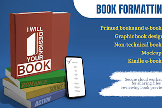 create your fiction book with professionalism