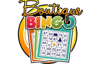 design excellent game bingo logo