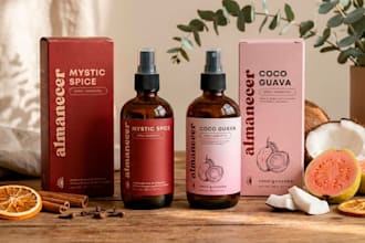 design luxury cosmetic packaging and skincare label