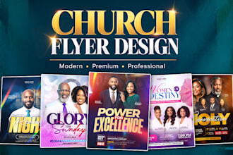 create professional church and event flyers