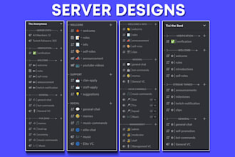 fix or setup your discord server