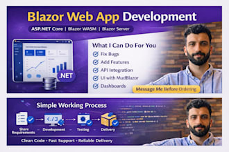 fix and build blazor web apps using asp net core