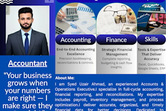 manage your bookkeeping, financial statements, monthly accounts in excel, qb