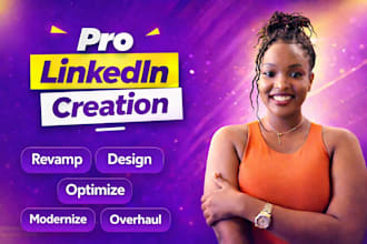 design, revamp, or optimize your linkedin profile
