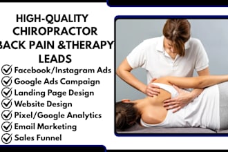 do chiropractor leads therapy leads back pain leads chiropractic doctor leads