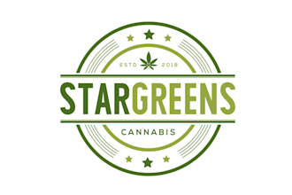 create professional cannabis marijuana or weed logo design