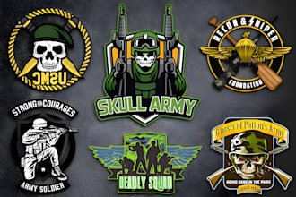 design custom military tactical army logo patch badge