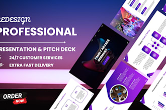 redesign powerpoint presentation in 24 hours with expert, professional slides