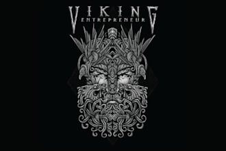 design brutal, dark unique metal band logo with true metal aesthetics