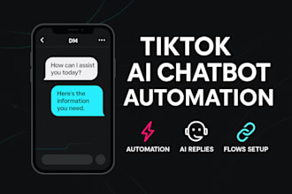 build a powerful tiktok ai chatbot with manychat for smart dm automation