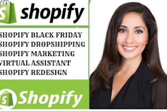 design a high converting shopify dropshipping store for halloween, black friday