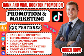 do booktok amazon kdp ads tiktok video ads tik tok book promotion