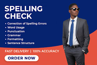 proofread, edit, spell, and grammar check your documents