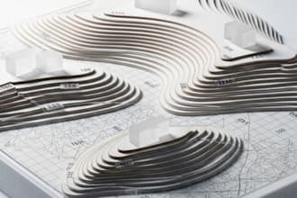 do site contours and elevation maps for architecture