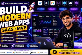build weweb web app weweb saas mvp xano airtable no code web application
