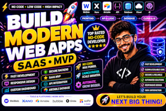 build weweb web app weweb saas mvp xano airtable no code web application